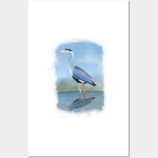 Great Blue Heron Posters and Art